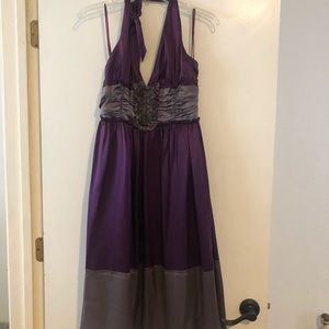 Purple dress